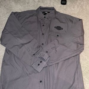 Harley Davidson Button Down